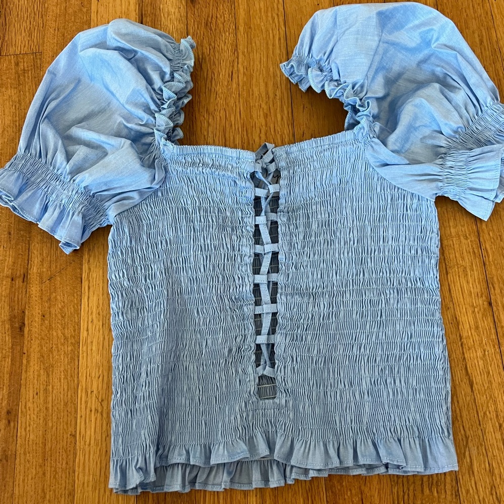 Blue top